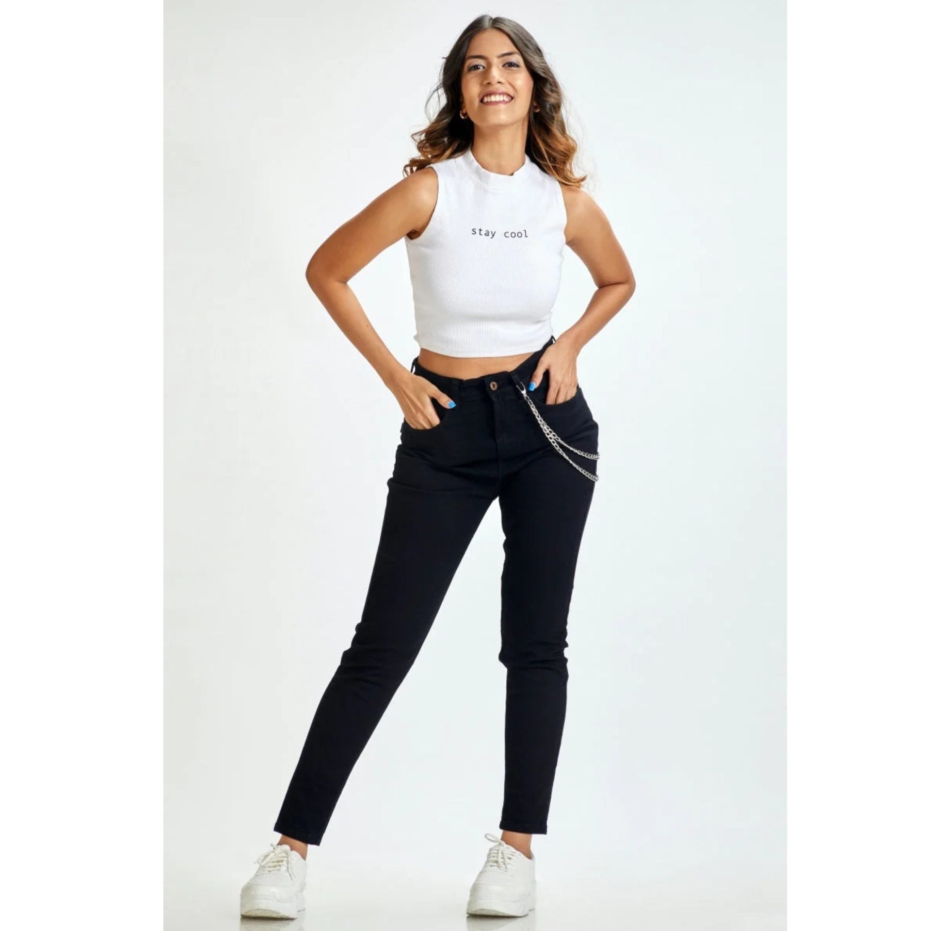The '99 New Yorker Jet Black High Waist Jeans