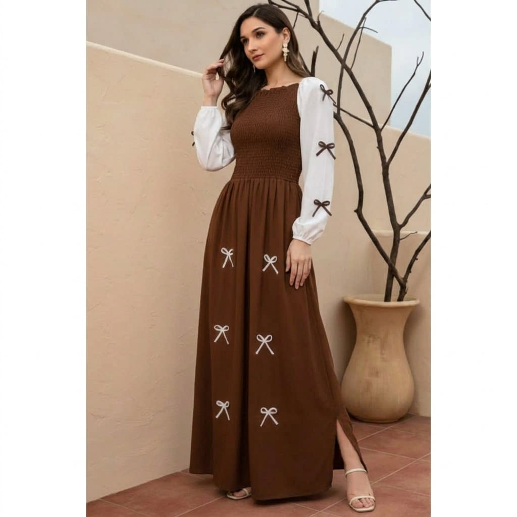 Smoki maxi-Brown