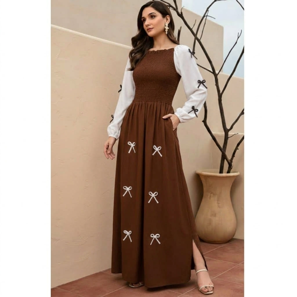 Smoki maxi-Brown
