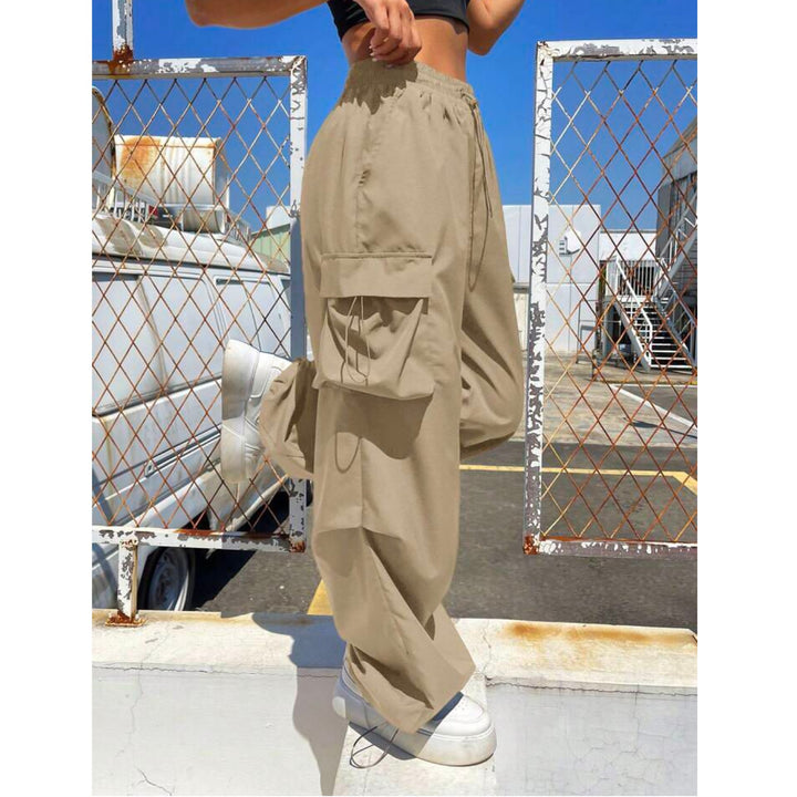 "Kylie" MultiPocket Beige Cargo Pant
