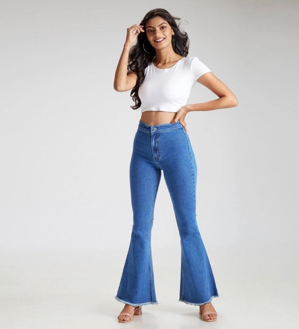 Light Blue High Waist Jeans
