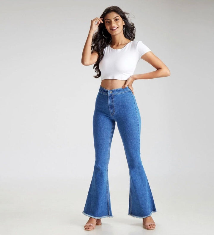 Light Blue High Waist Jeans