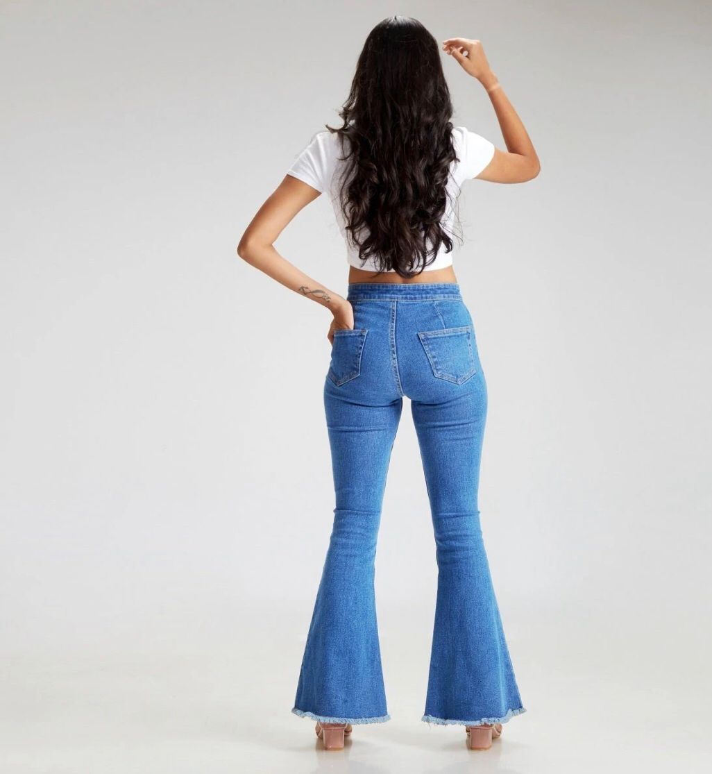 Light Blue High Waist Jeans