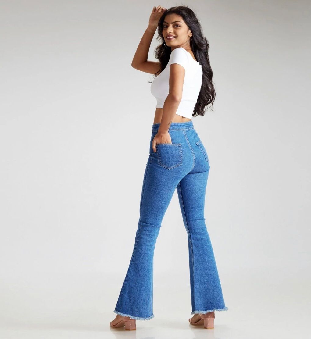 Light Blue High Waist Jeans