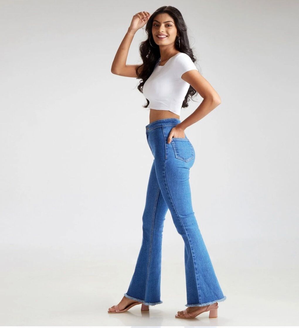 Light Blue High Waist Jeans