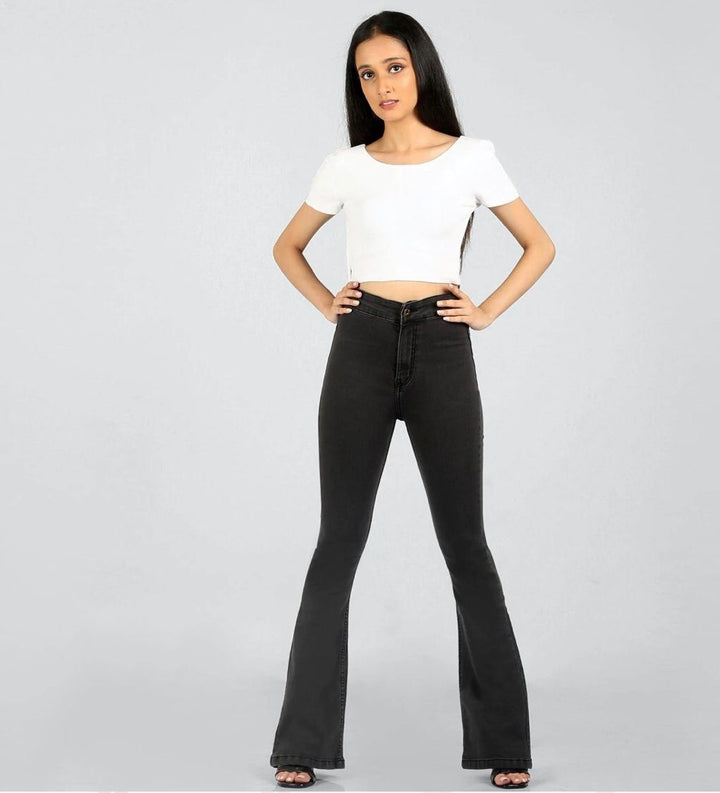 Black High Waist Jeans