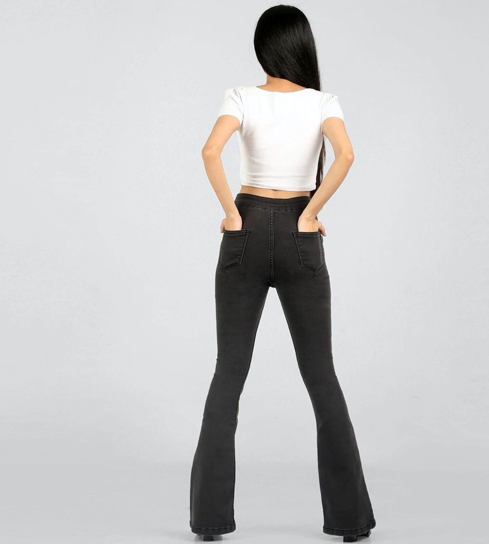 Black High Waist Jeans