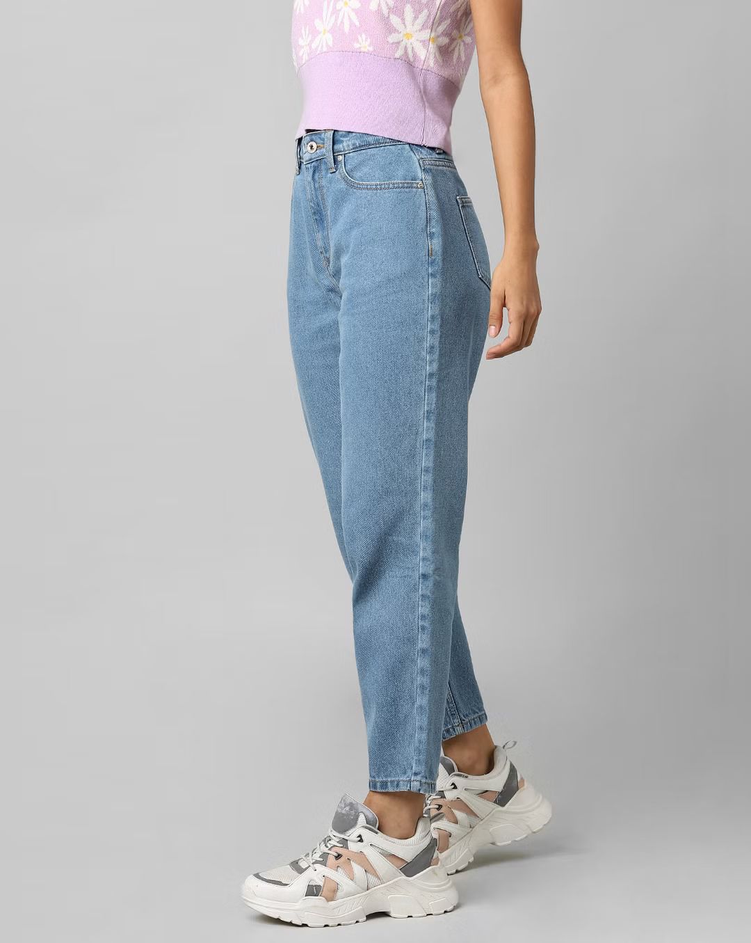 *New Arrival* Light Blue Mom High Waist Jeans