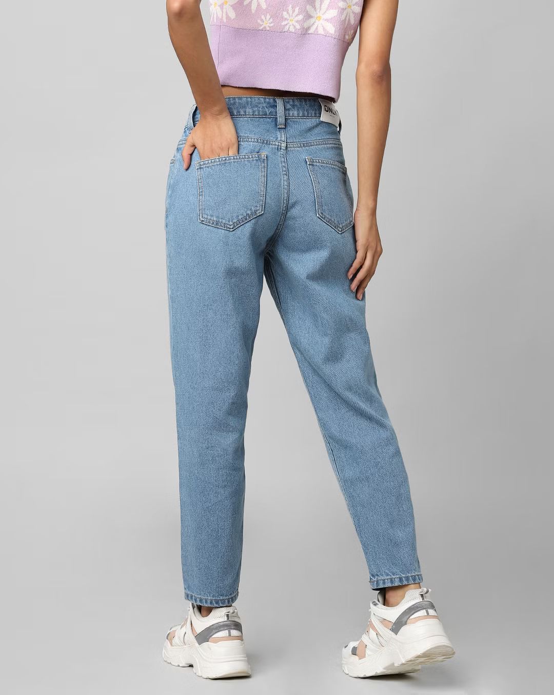 *New Arrival* Light Blue Mom High Waist Jeans