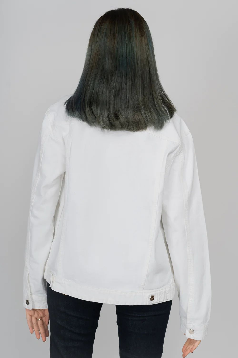 White Denim Jacket
