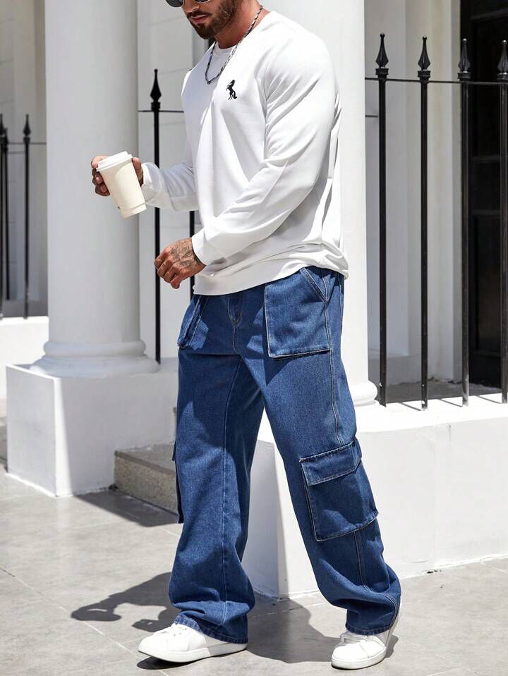"Fernand" Multipocket BlueCargo Pant
