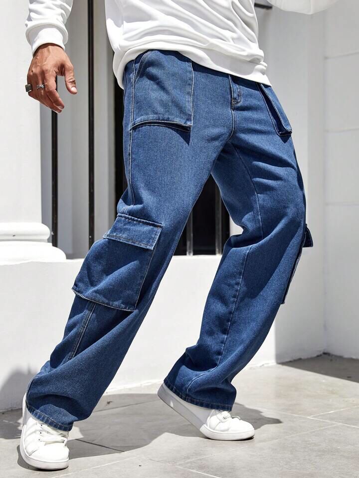 "Fernand" Multipocket BlueCargo Pant