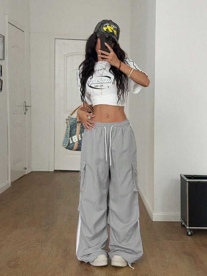 "Belle" Multi Pocket Cargo Pant