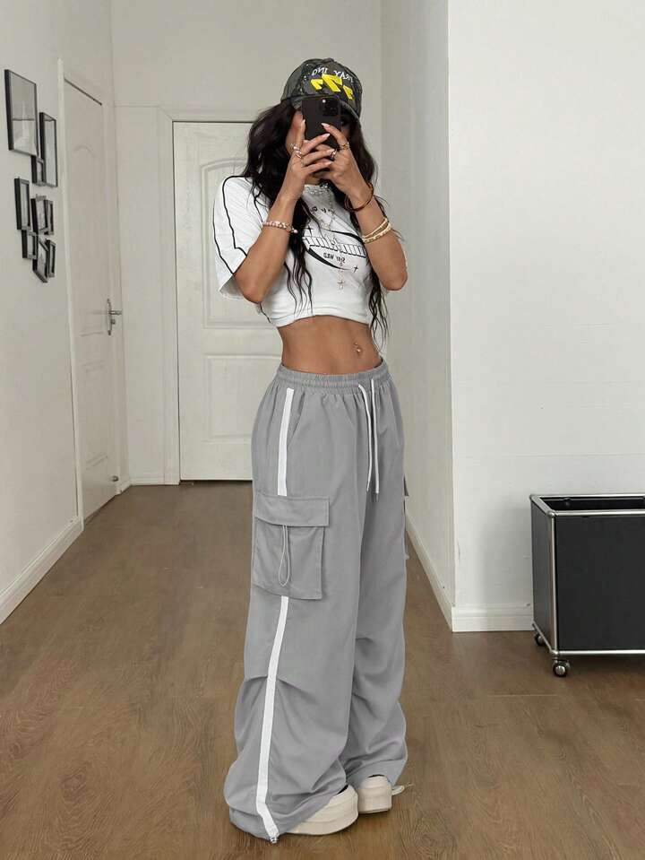 "Belle" Multi Pocket Cargo Pant