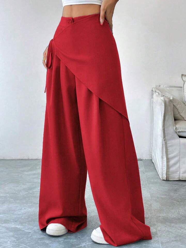 "Lovera" Red Lace-Up Pant (Best Seller)