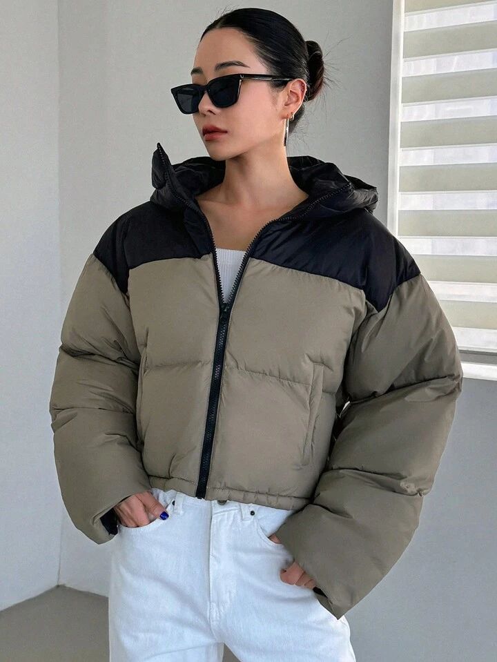 "Whisper Wave" Puffer Jacket