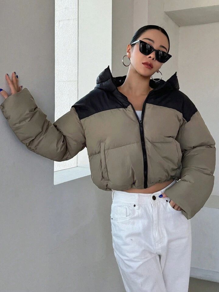 "Whisper Wave" Puffer Jacket