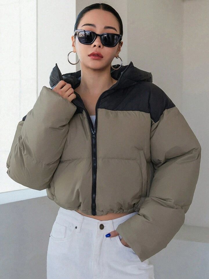 "Whisper Wave" Puffer Jacket