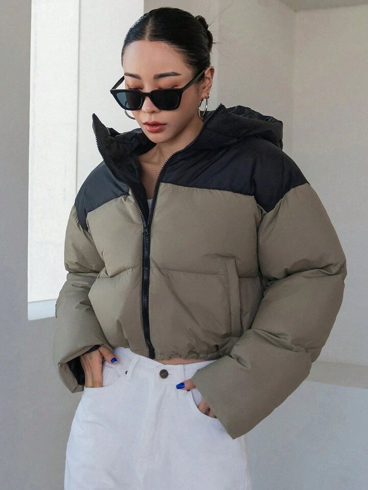 "Whisper Wave" Puffer Jacket