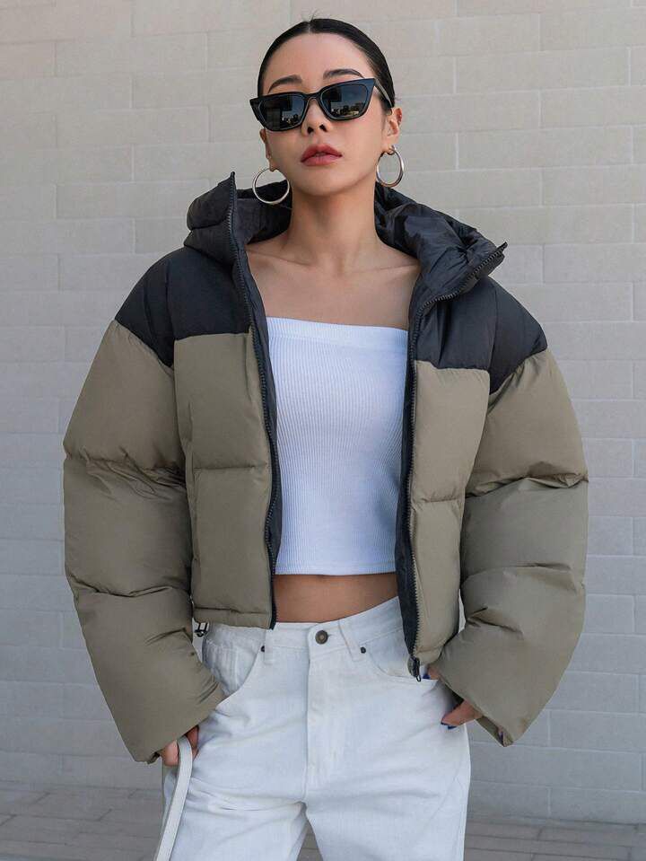 "Whisper Wave" Puffer Jacket