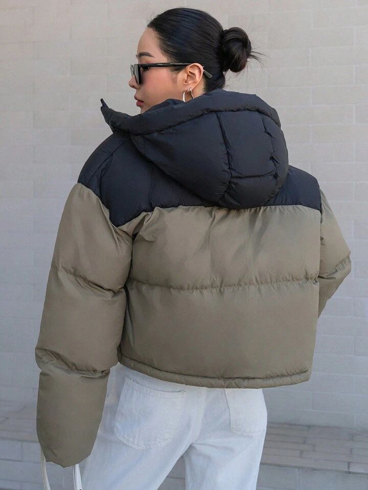 "Whisper Wave" Puffer Jacket