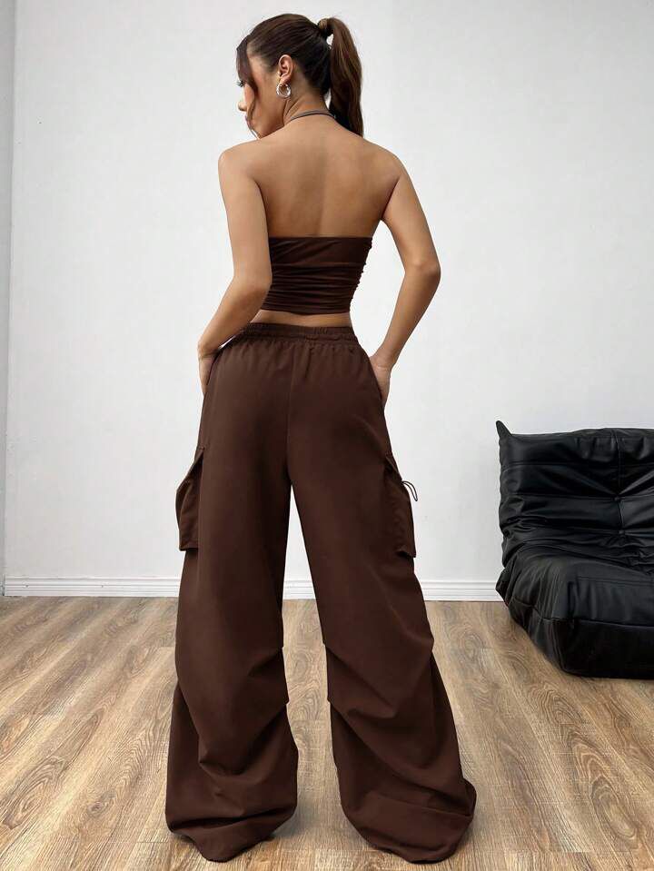 "Flora" MultiPocket Cargo Pant