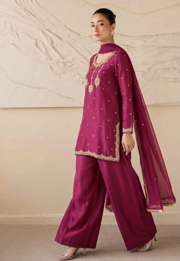 "Jaanaan" 3 Pcs Full Handwork Luxury Pret