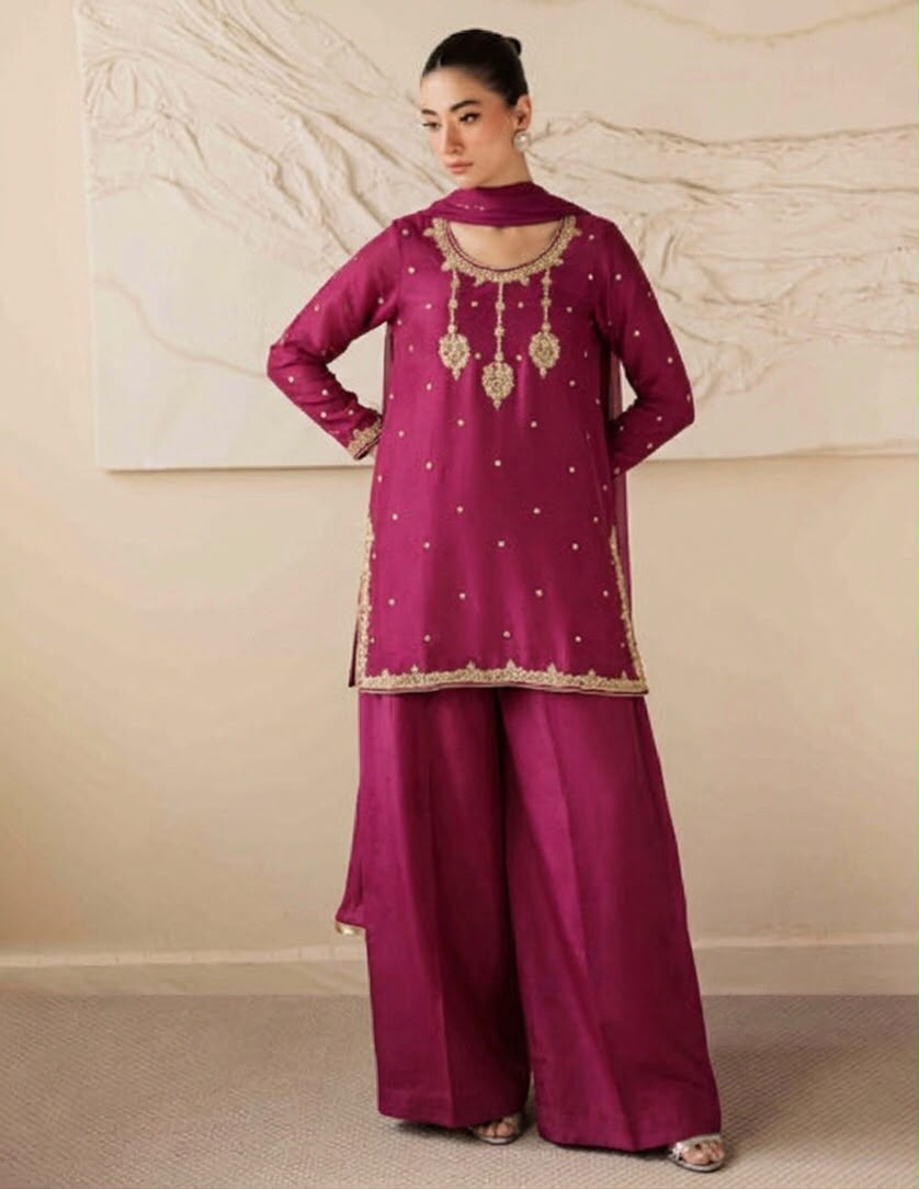 "Jaanaan" 3 Pcs Full Handwork Luxury Pret