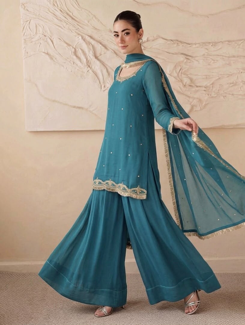 "Taabnak" 3 Pcs Full Handwork Luxury Pret