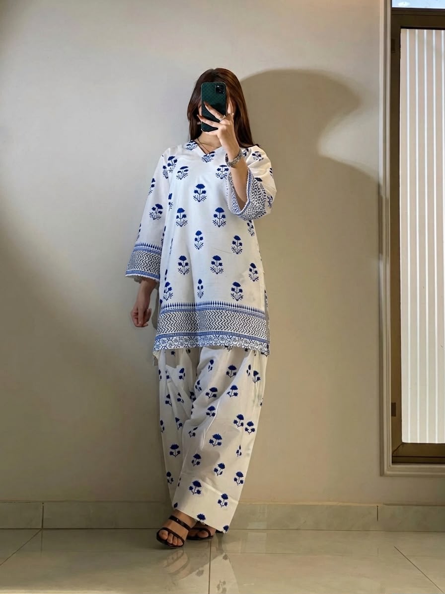 "Prestance" Printed Co-Ord Set