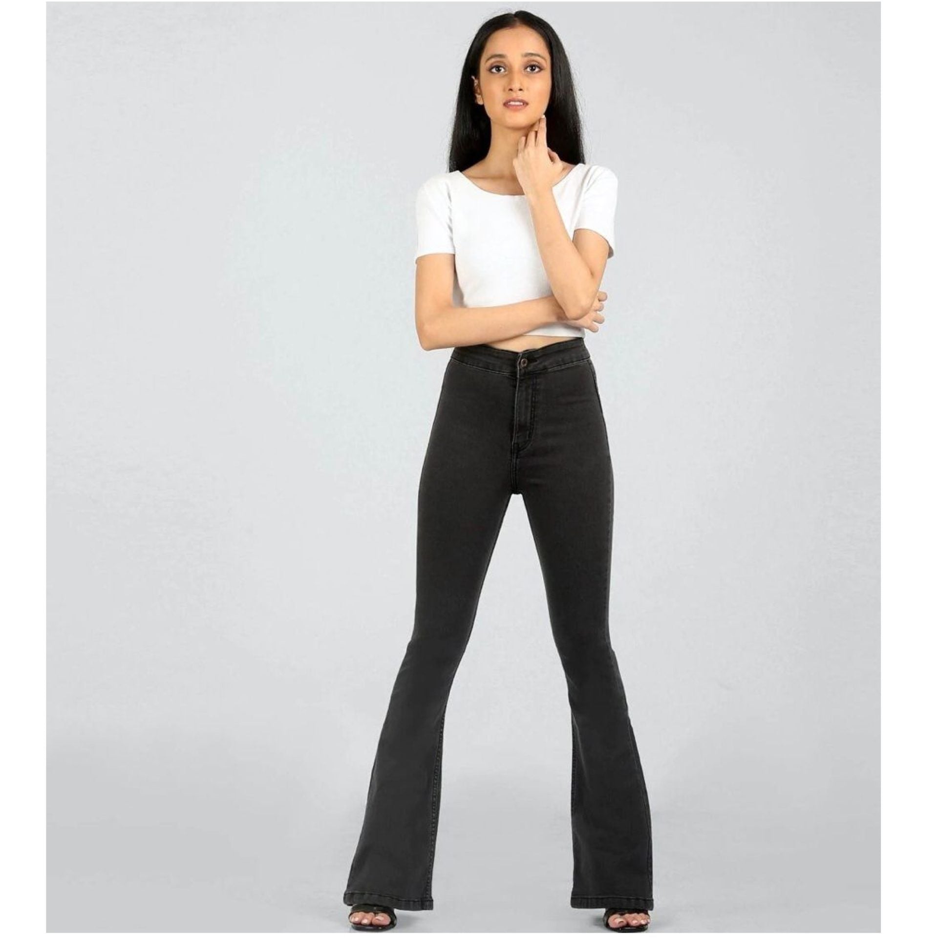 Black High Waist Jeans