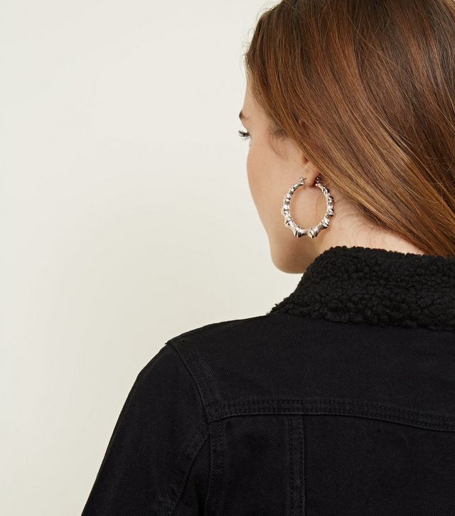 "Siyah Khoobsurati" Fur Denim Jacket