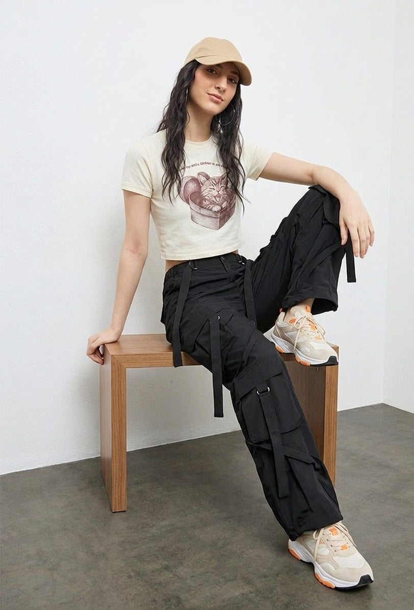 "Kaira" Italian Cargo Pant (Limited Stock)