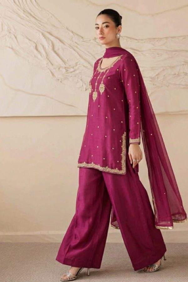 "Jaanaan" 3 Pcs Full Handwork Luxury Pret