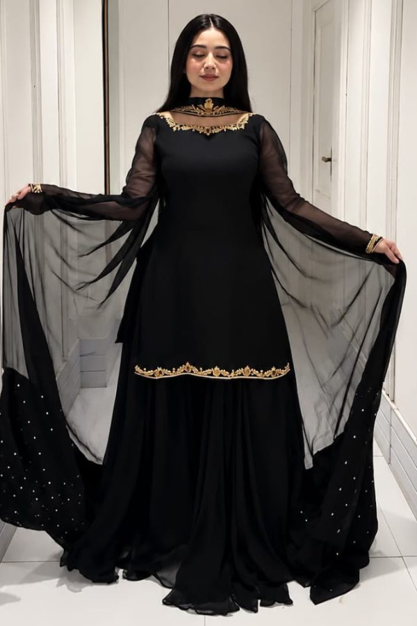 "Khoob-roo" 3 Pcs Full Handwork Luxury Pret